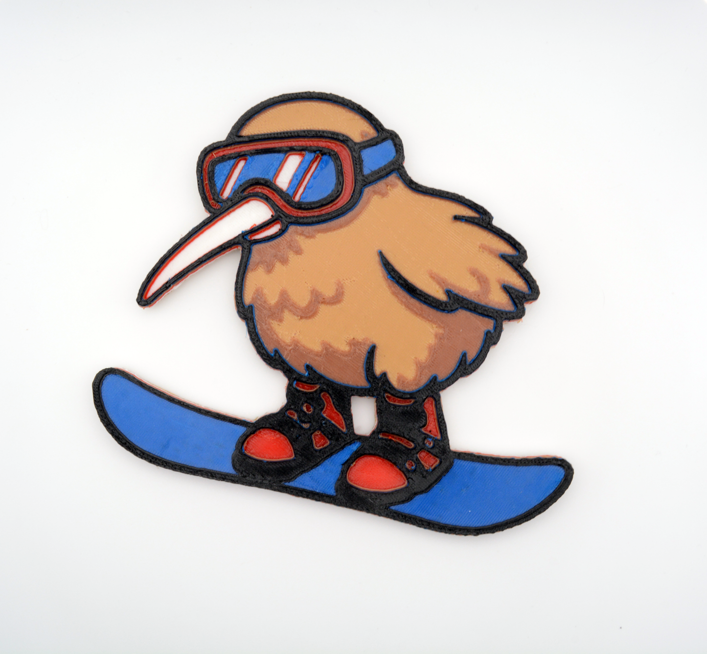 Kiwi Bird Snowboarding Stomp Pad - Custom Traction Pad