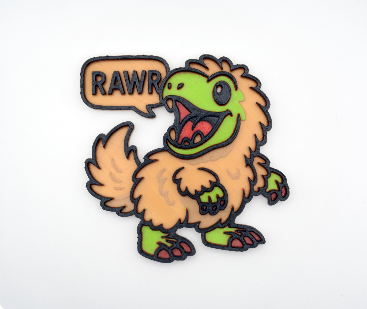 Rawr T-Rex Snowboard Stomp Pad - Custom Traction Pad
