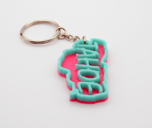 Lake Tahoe Keychain