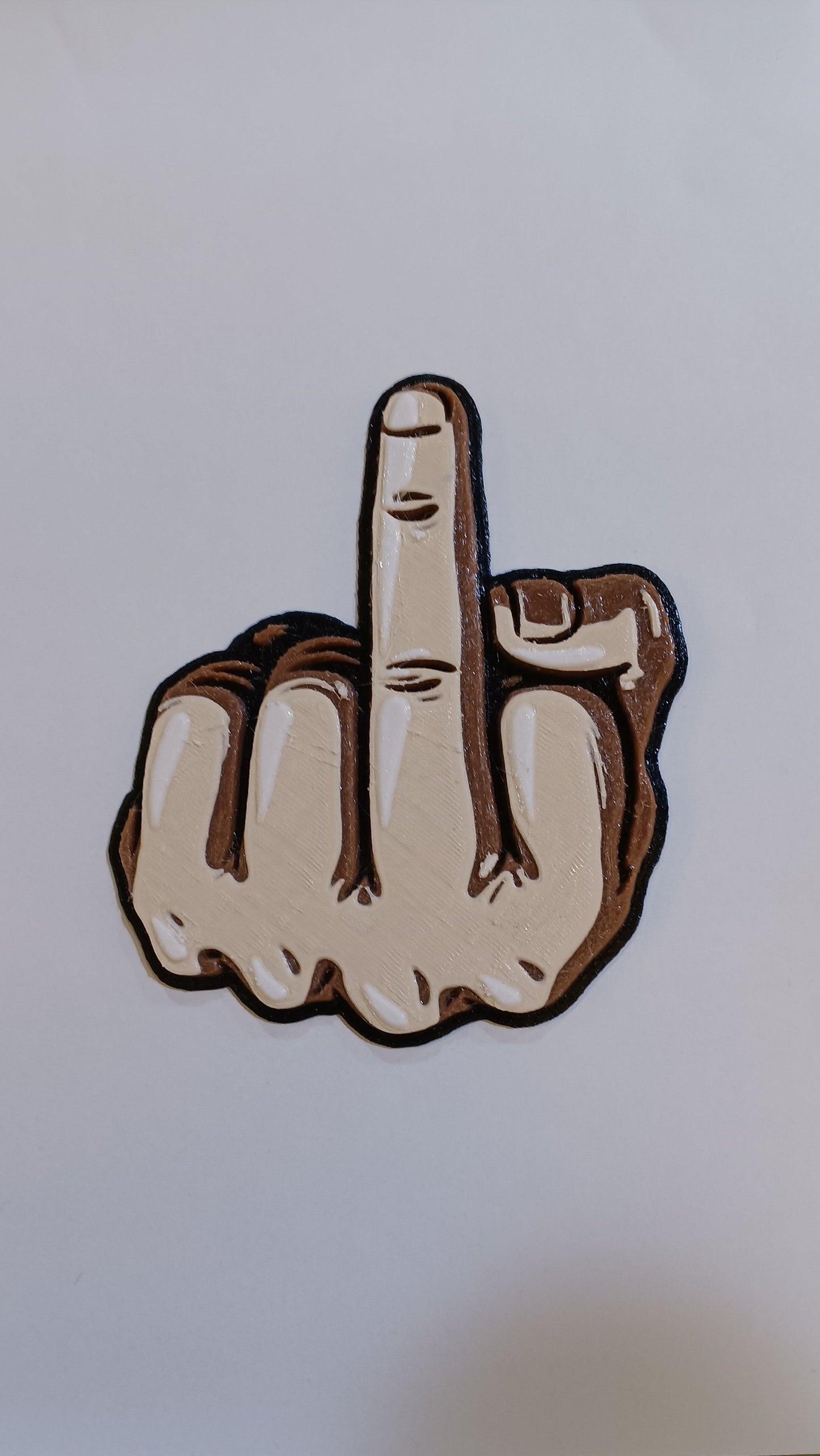 Middle Finger Stomp Pad