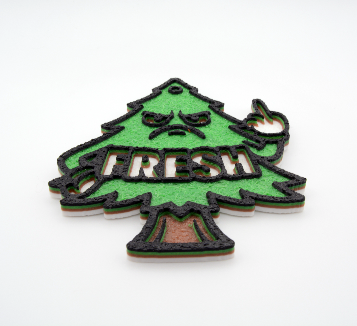 Angry Air Freshener Snowboard Stomp Pad - Custom Traction Pad