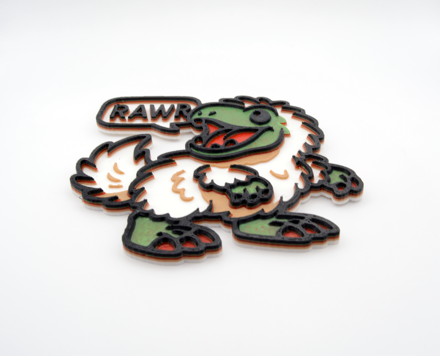 Rawr T-Rex Snowboard Stomp Pad - Custom Traction Pad