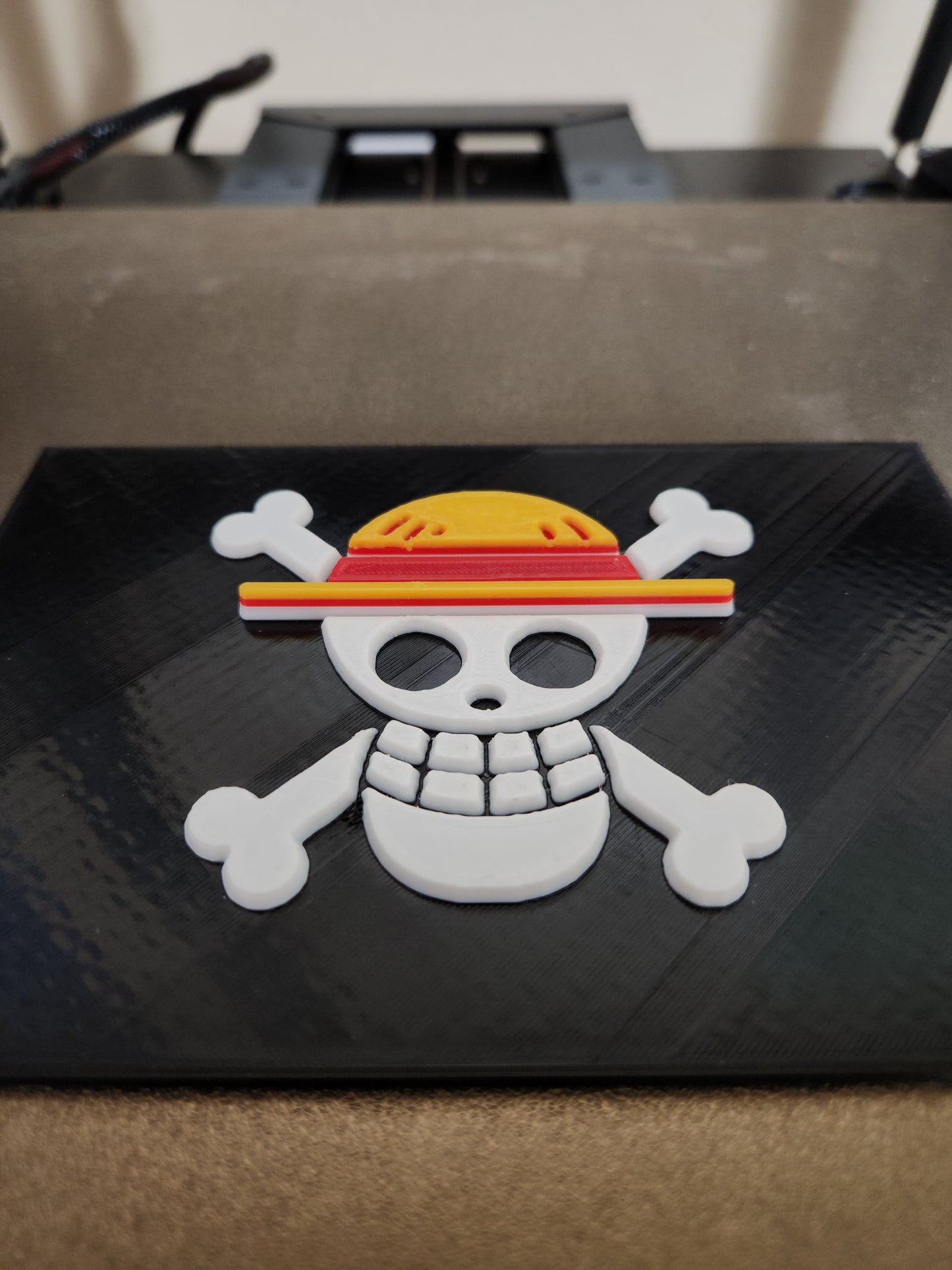 One Piece Straw Hat Jolly Roger House Flag Snowboard Stomp Pad